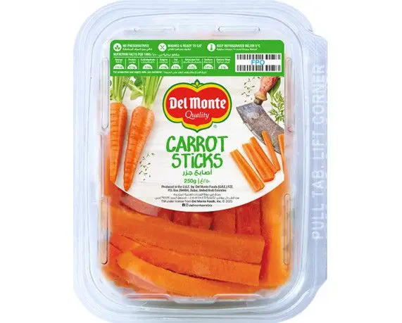 Del Monte Peeled Carrot Sticks 250g  